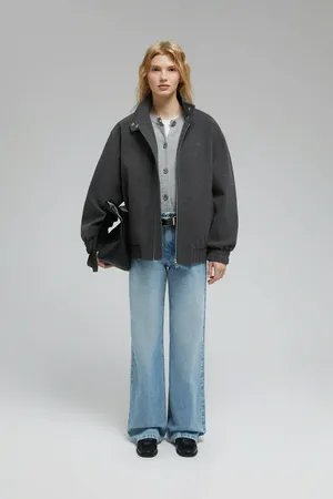 Куртка-бомбер Finn Flare, 202 graphite, арт. FAF11012