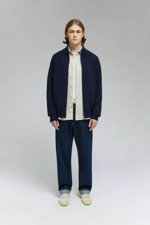 Кардиган на молнии Finn Flare, 101 cosmic blue, арт. FAF21100