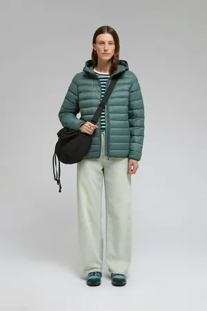 Стеганый пуховик Finn Flare, 506 forest, арт. FAF11039