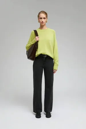 Джинсы wide leg FINN FLARE, 2002 dark grey denim, арт. FAF15000