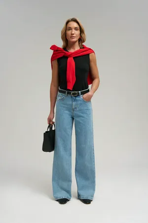 Джинсы FINN FLARE flared fit, 1261 light denim, арт. FBG15004