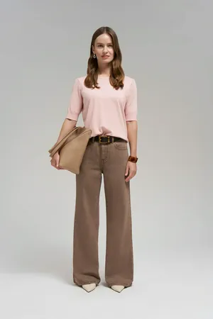 Джемпер Finn Flare с коротким рукавом, 346 peach whip, арт. FBG11124