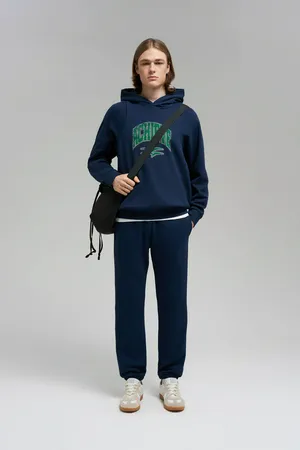 Мужские трикотажные джоггеры FINN FLARE, 101 cosmic blue, арт. FBG21028