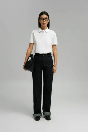 Поло Finn Flare regular fit, 201 white, арт. FBG11085