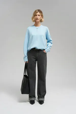 Джемпер FINN FLARE свободного кроя, 136 haze, арт. FBG11101