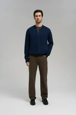 Кардиган Finn Flare на молнии, 101 cosmic blue, арт. FBG21114