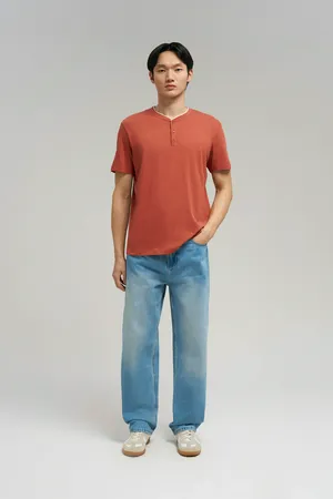 Поло Finn Flare из хлопкового джерси, 658 rooibos, арт. FBG21052