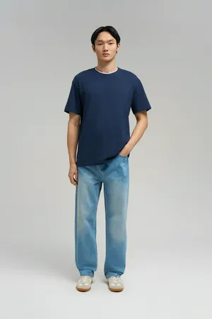 Футболка Finn Flare comfort fit, 101 cosmic blue, арт. FBG21053