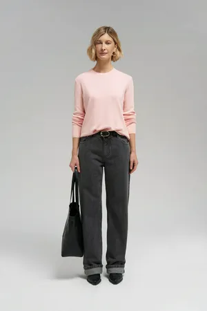 Джемпер FINN FLARE прямого кроя, 346 peach whip, арт. BAS-10159