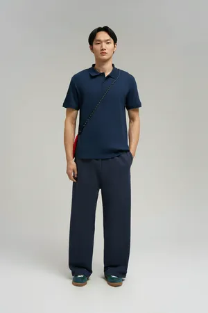 Поло FINN FLARE Slim Fit, 101 cosmic blue, арт. FBG21038
