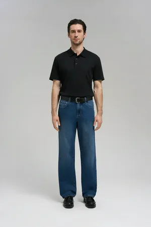 Поло Finn Flare Regular Fit, 200 black, арт. FBG21042