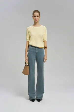 Джемпер FINN FLARE прямого кроя из хлопка, 438 sorbet, арт. FBG11123