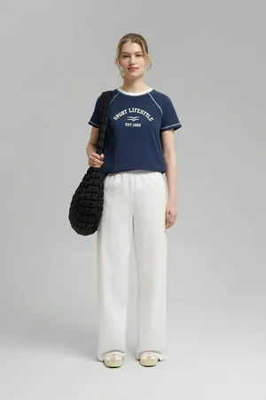 Футболка Finn Flare из джерси, 101 cosmic blue, арт. FBG11082