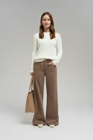 Джемпер FINN FLARE с косами, 716 gardenia, арт. FBG11116