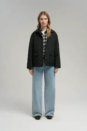 Стеганая куртка Finn Flare, 200 black, арт. FBG11007