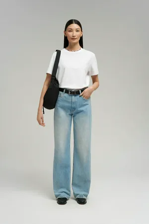 Футболка FINN FLARE regular fit из джерси, 201 white, арт. BAS-100197