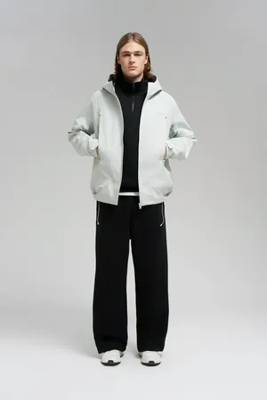 Мужская ветровка Finn Flare из мембранной ткани, 210 light grey, арт. FBG21090