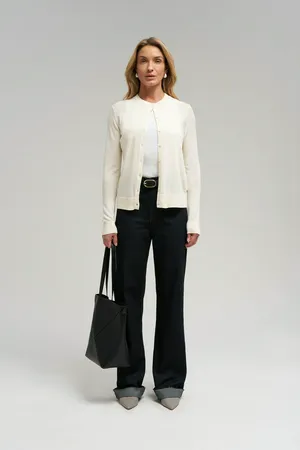 Кардиган FINN FLARE с шерстью, 711 milk, арт. FBG11130