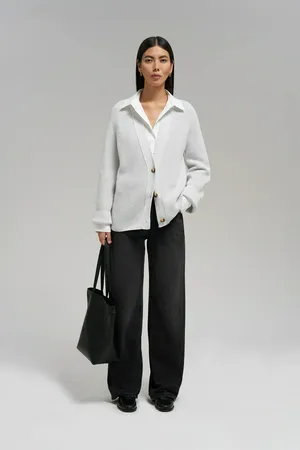 Кардиган женский FINN FLARE, 208 smoke, арт. FBG11126