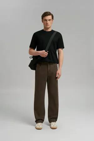 Футболка Finn Flare из мерсеризованного хлопка, 200 black, арт. FBG21050