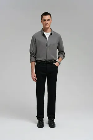 Джинсы FINN FLARE мужские, 200 black, арт. FBG25003