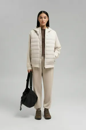 Стеганая куртка Finn Flare, 201 white, арт. FBG110149