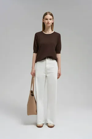 Джемпер Finn Flare с коротким рукавом, 641 java, арт. BAS-10160