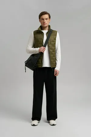 Стеганый пуховый жилет Finn Flare, 905 dune, арт. FBG210100