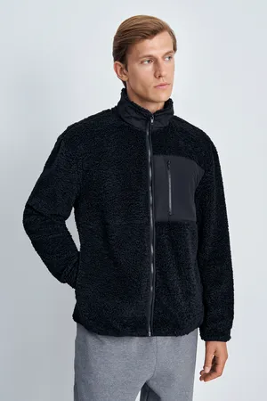 Меховая толстовка Finn Flare, 200 black, арт. FAE210104