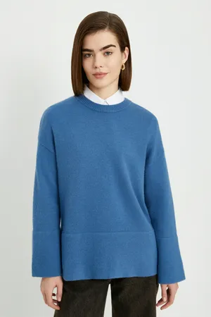Джемпер Finn Flare с широкими рукавами, 186 coronet blue, арт. FWE11133