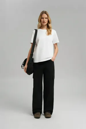 Футболка FINN FLARE свободного кроя, 201 white, арт. FBG120107