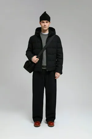 Пуховик FINN FLARE, 250 black melange, арт. FWF21064