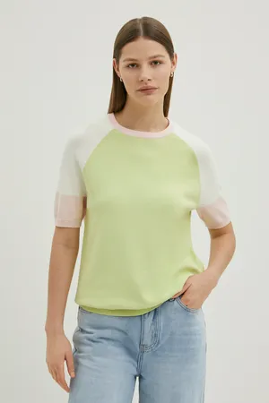 Джемпер FINN FLARE с укороченным рукавом, 560 mc chrysolite, арт. FBE11116