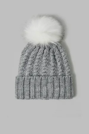 Шапка женская FINN FLARE, 262 silver melange, арт. FWF11159
