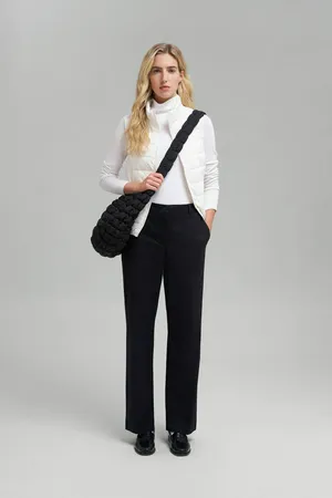 Брюки FINN FLARE прямого кроя, 200 black, арт. FBG11059