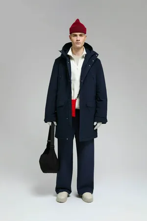 Утепленная парка FINN FLARE, 101 cosmic blue, арт. FWF21010