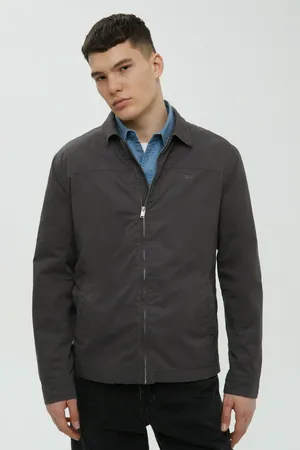 Ветровка FINN FLARE из хлопка, 202 graphite, арт. FBF210117