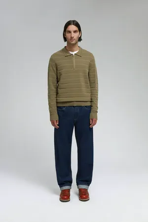 Джемпер FINN FLARE с воротником-поло, 908 wren, арт. FBF21115