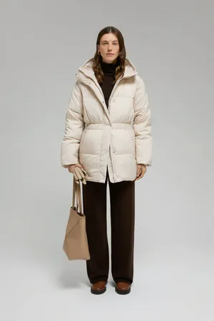 Стеганая куртка FINN FLARE приталенного кроя, 733 oat, арт. FWF11081