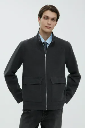 Мужская Куртка FINN FLARE с накладными карманами, 202 graphite, арт. FBF21027