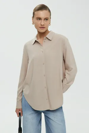 Блузка FINN FLARE свободного силуэта, 709 cornstalk, арт. FBF11015