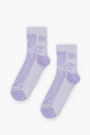 Носки FINN FLARE женские хлопковые, 828 lavender, арт. FBC11707