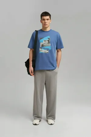 Футболка свободного кроя FINN FLARE, 186 coronet blue, арт. FBG22080