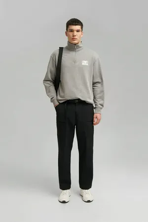 Брюки FINN FLARE из технологичной ткани, 200 black, арт. FBG21095