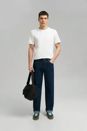 Футболка FINN FLARE облегающего кроя из джерси, 201 white, арт. BAS-200162