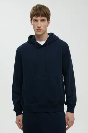 Мужское оверсайз худи Finn Flare, 101 cosmic blue, арт. FBF21011