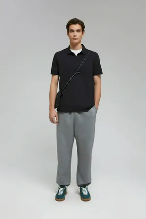 Спортивное поло FINN FLARE, 200 black, арт. FAF22018