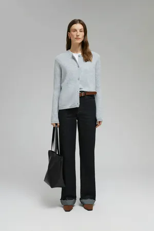 Кардиган FINN FLARE с шерстью, серый, арт. FAF11169