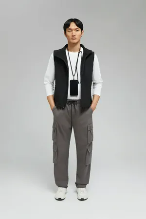 Брюки-карго FINN FLARE, 202 graphite, арт. FAF210118