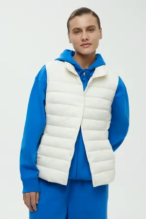 Утепленный жилет Finn Flare приталенного силуэта, 711 milk, арт. BAS-100176